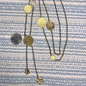 Noonday Coin Lariat Necklace